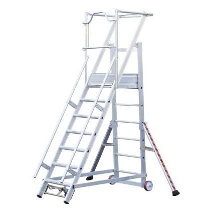 Fuselage access platform - 02271105 - TUBESCA-COMABI - movable / fixed / adjustable