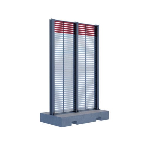 Metal jet blast deflector - OPO.V.ACR - VALIS ENGINEERING - for airport