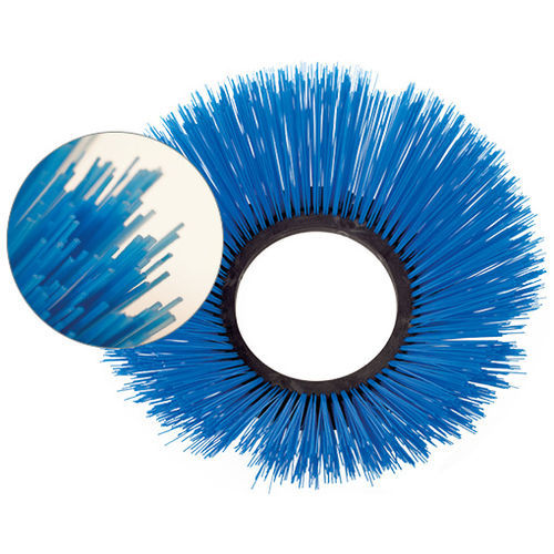 Circular sweeper brush - Light - WEBER BÜRSTENSYSTEME GMBH - for airport runway / plastic