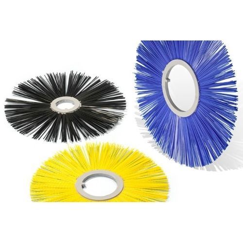 Circular sweeper brush - ClassicLine - WEBER BÜRSTENSYSTEME GMBH - for airport runway / plastic