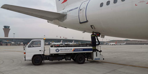 Self-propelled lavatory truck - WGWS GWS - WEIHAI GUANGTAI AIRPORT EQUIPMENT CO., LTD - for airport