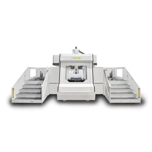 5-axis machining center - MT20-RT  - APEC CNC - vertical / with swiveling spindle / for the aerospace industry