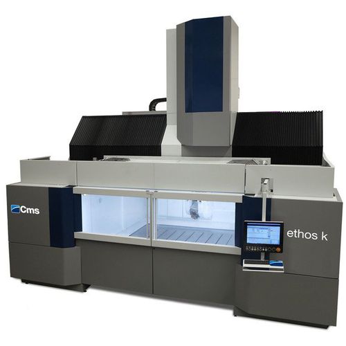 5-axis machining center - ETHOS K - CMS SPA - horizontal / for aeronautics / CNC