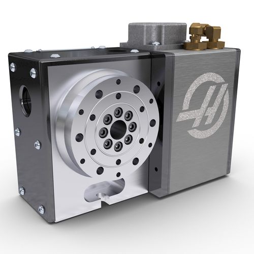 Vertical rotating table - HRT100 - HAAS AUTOMATION - for aerospace applications / for machining / motor-driven