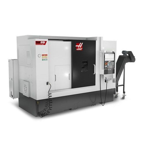 Horizontal turning machine - SB-28 - HAAS AUTOMATION - CNC / 2-axis / inclined bed