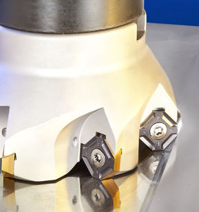 Metal milling cutter - IQ845  - ISCAR FRANCE - insert / for aeronautics