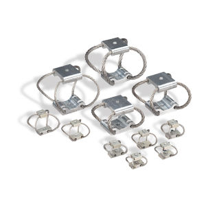 Anti-vibration mount for the aviation industry - ITT - wire rope isolator / compact
