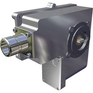 Electric actuator - MCA - ITT - rotary / for aircraft / compact