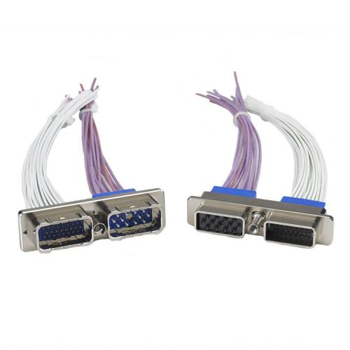 Data connector - EPX series - RADIALL - for aircraft / quadrax / rectangular