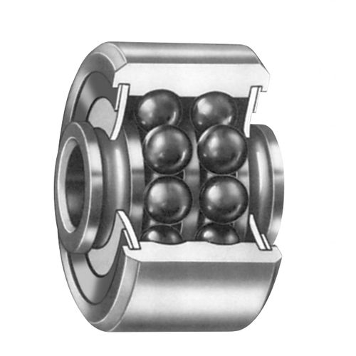 Ball bearing bearing - DPP series  - RBC AEROSPACE BEARINGS - double-row / steel / corrosion-resistant