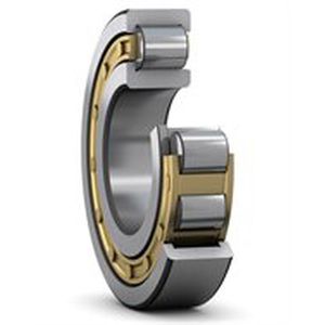 Cylindrical roller bearing - SKF AEROSPACE - single-row / high-speed / with cage
