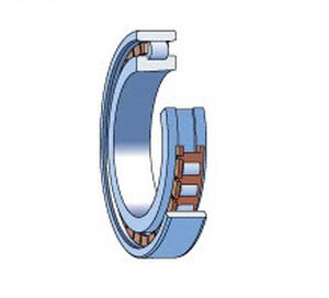 Cylindrical roller bearing - N 10 - SKF AEROSPACE - single-row / super-precision / high-speed