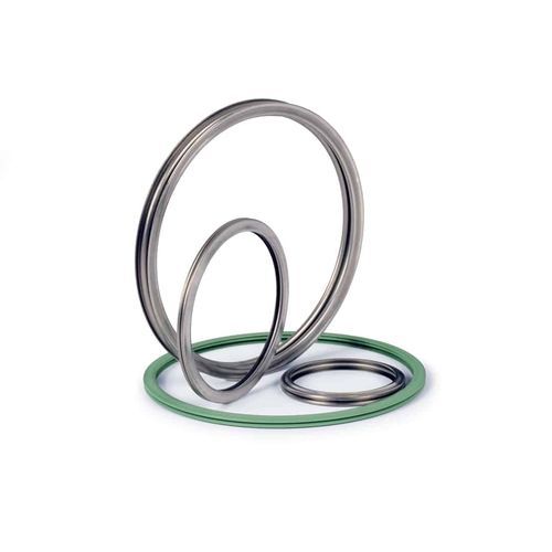 Lipped seal - E-FLEX™ - TECHNETICS GROUP - circular / E-ring / metal