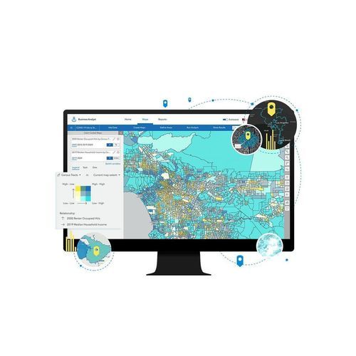 Mapping software - ArcGIS Business Analyst - ENVIRONMENTAL SYSTEMS RESEARCH INSTITUTE, INC. - planning / data management / analysis