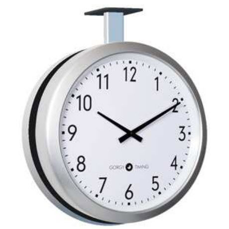 Airport clock - HANDI®  450 DOUBLE FACE - GORGY TIMING - analog / quartz