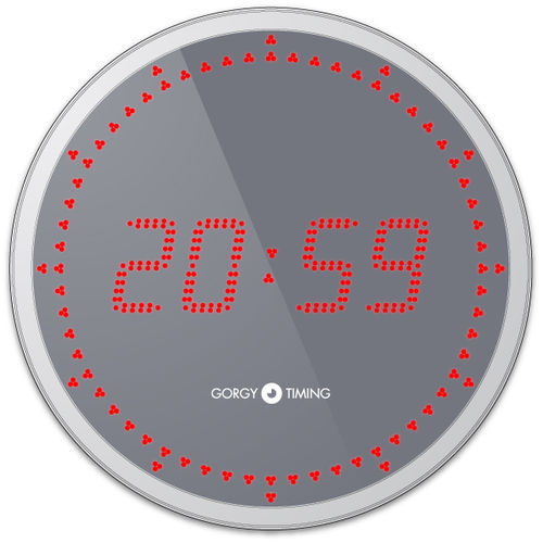 Airport clock - LEDI® 12.60 - GORGY TIMING - digital / quartz