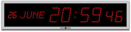 Airport clock - LEDICA®  10.M.S - GORGY TIMING - digital / quartz