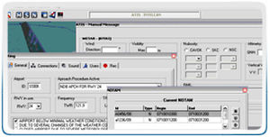 Management software - AMHS - INTELCAN - control / security / meteorological