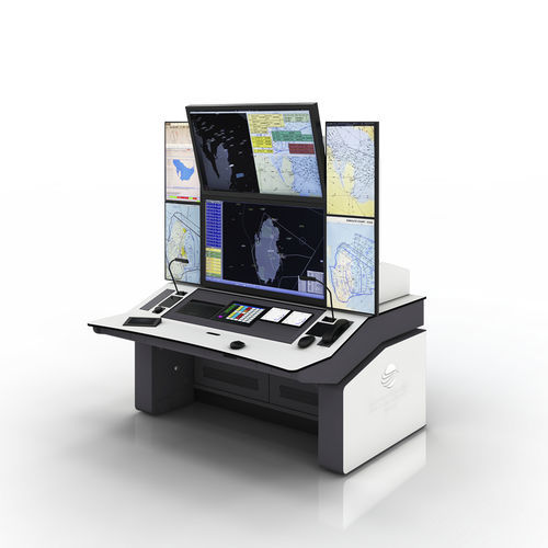 Multi-user air control panel - LUND HALSEY LTD. - straight / without storage compartments