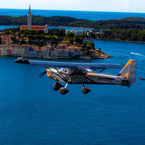 2-person ULM aircraft - SILA 450 C - AERO-EAST-EUROPE d.o.o. - 4-stroke engine / monitoring / aerial photography