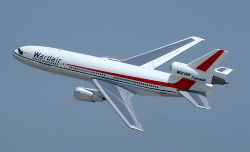 Airplane model - DC-10s - Bader models