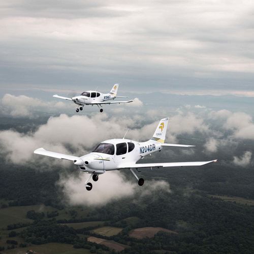 Instructional aircraft - TRAC10 - CIRRUS Aircraft - single-engine / piston engine / 3-seater