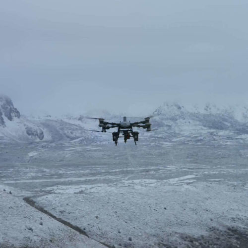 Professional UAV - FC100 - DJI Innovations - for logistics / transport / bi-rotor