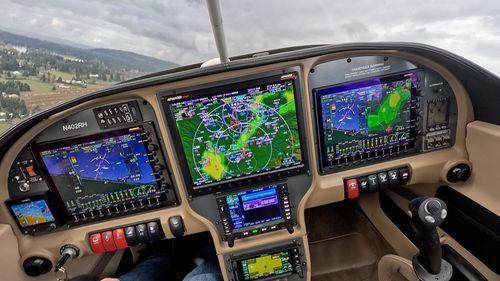 ADS-B receiver - AF-SXM-WX - DYNON AVIONICS, INC. - for aircraft