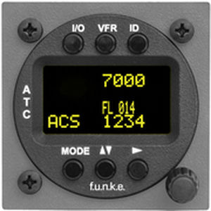 Mode S transponder - TRT800 - f.u.n.k.e. AVIONICS GmbH - for aircraft