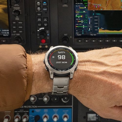 Pilot watch - D2™ Mach 1 - Garmin International, Inc. - aviator / with altimeter / with GPS