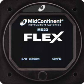 Analog altimeter - Flex MD23 series - Mid-Continent Instruments & Avionics, Inc. - feet or meters / 2-inch / for aircraft