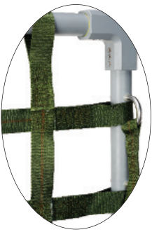 Cargo net - Ancra International - barrier type / for aircraft