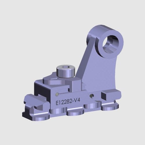 L track tie-down fitting - E12282-V4 - ATTAX - for seats / triple-stud / aeronautical
