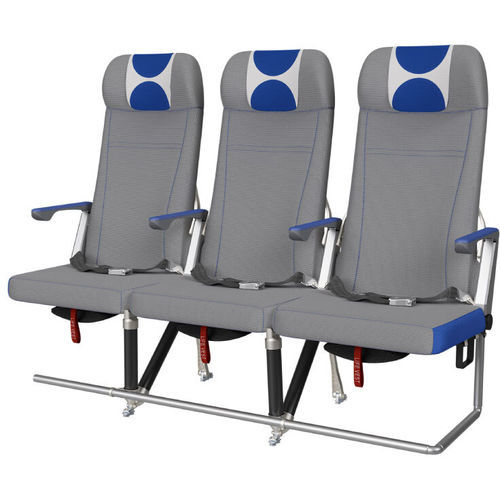 Aircraft cabin seat TISEAT E2 SLINE Expliseat for passengers / with armrests / with table