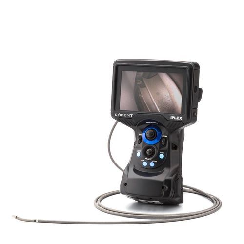 Flexible videoscope - IPLEX G Lite  - Evident - Inspection Technologies - for the aeronautical industry / portable / LCD display