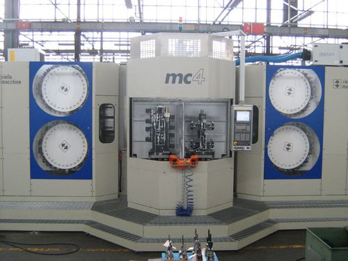 Rotary transfer machine - MC4 320 - Mandelli Sistemi SpA - 4-position / machining / automatic