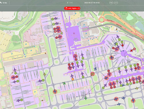 Mapping software - Casper - for aeronautics / real-time