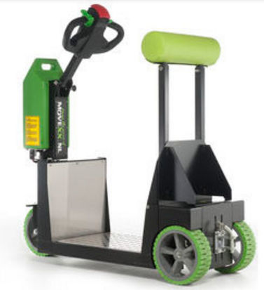 Airport terminal luggage trolley - MOVEXX - Airport Passenger Services (APS) - for passengers / 3-wheel