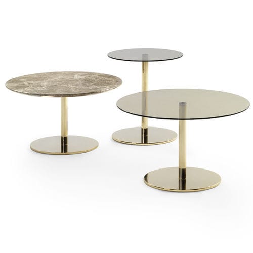 Airport table - Break - Giulio Marelli Italia Spa - porcelain stoneware / wood / metal
