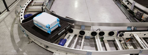 Tilt-tray sorter - ST100 - DAIFUKU AIRPORT TECHNOLOGIES - for baggage / for airport