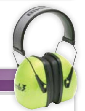 Airport hearing protection earmuff - KSR-13941, KSR-13942   - HEATHBROOK