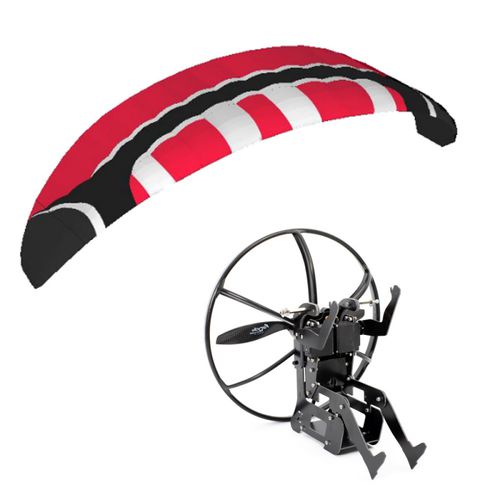 Electric motor radiocontrolled paramotor Rage 1.0 OPALE PARAMODELS