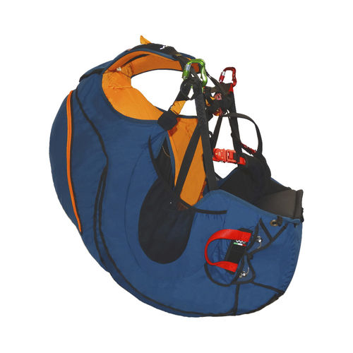 Parachute reversible harness - Exense - WOODY VALLEY DELTA - paragliding / single place
