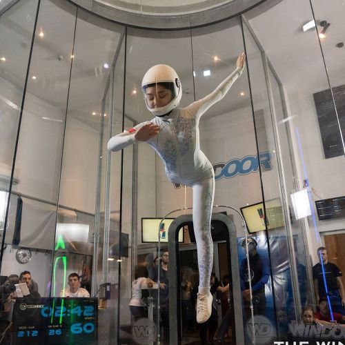 Skydiving suit TUNNEL FREESTYLE ® Intrudair Skydive & Base Gear unisex / multicolor / white