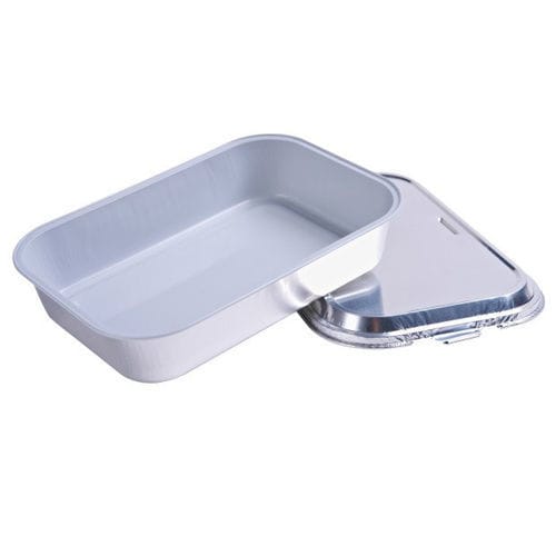 Airliner meal tray - YA01 - Wenzhou Yahong Aluminum Foil Products... - aluminum / disposable