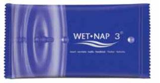 Airliner moist towelette - Wet-Nap® 3  - Wet-Nap Europe bvba