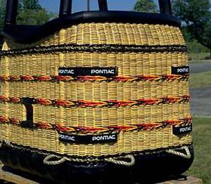 Non-partitioned hot-air balloon basket - Pontiac - Cameron Balloons US - rectangular / without seats