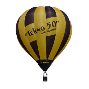 Tourist hot-air balloon - TEKNO 50 - Ultramagic - 0 - 5 Pers. / with basket / with burner