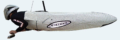 Hang-gliding free flight harness - VIPER S - Aeros Ltd. - single place / performance