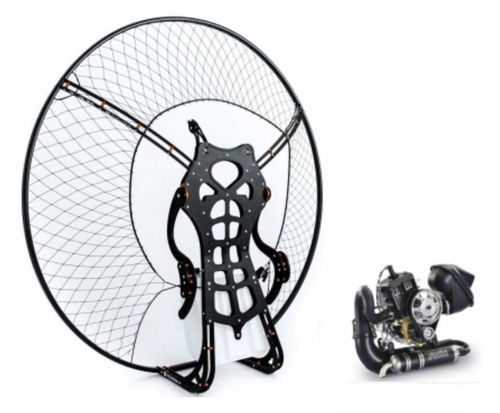 Single-seat paramotor - YAK 190 - Yooda Paramotors Atelier - 2-stroke engine / electric